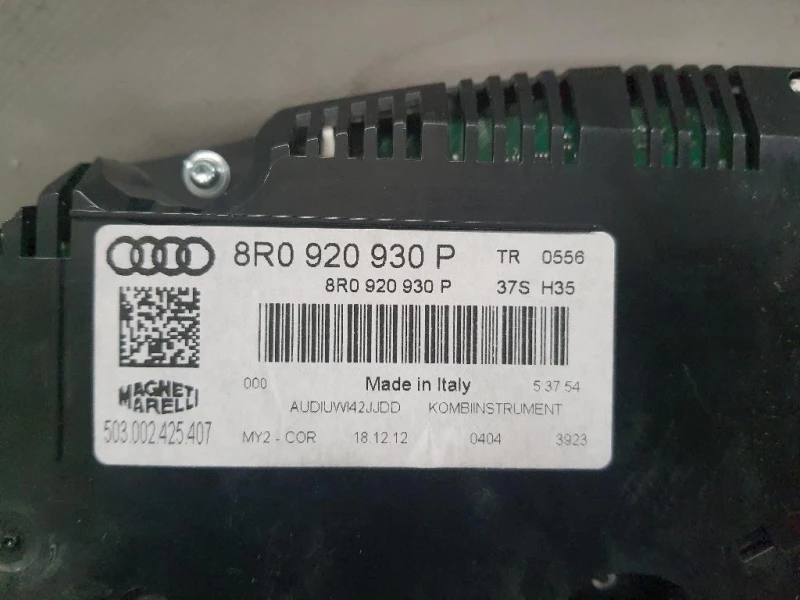 Quadro Strumenti 8R0920930P Audi Q5 8RB 2012