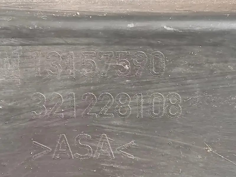 Griglia DI Ventilazione Paraurti ANT 321228108 Opel Zafira B 2005