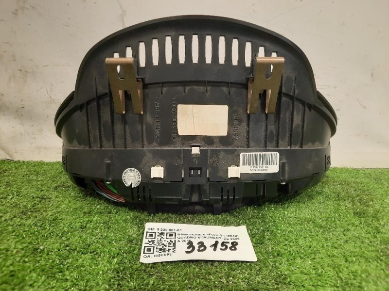 Quadro Strumenti 9 220 801-01 Bmw Serie 5 F07 GT 2010