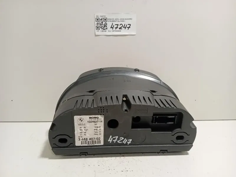 Quadro Strumenti 1040781 Bmw X3 E83 2004
