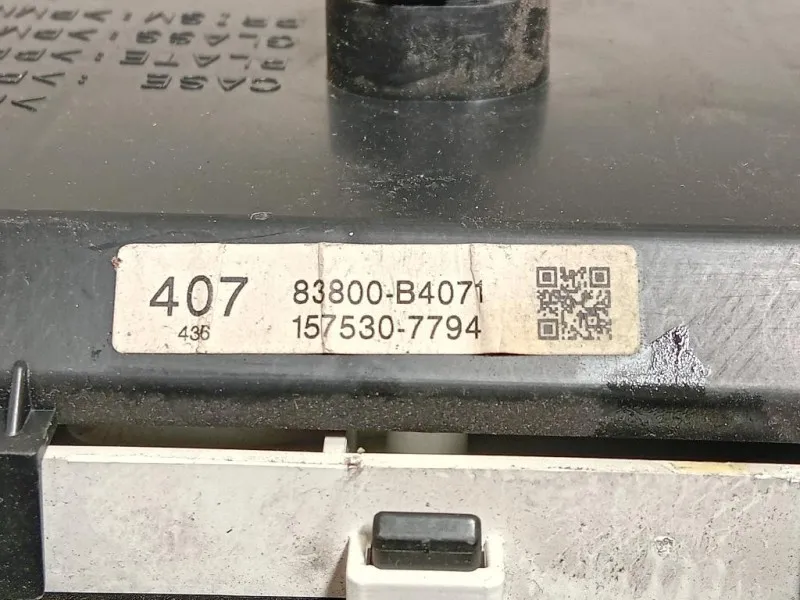 Quadro Strumenti 83800-B4071 Daihatsu Terios II 2009