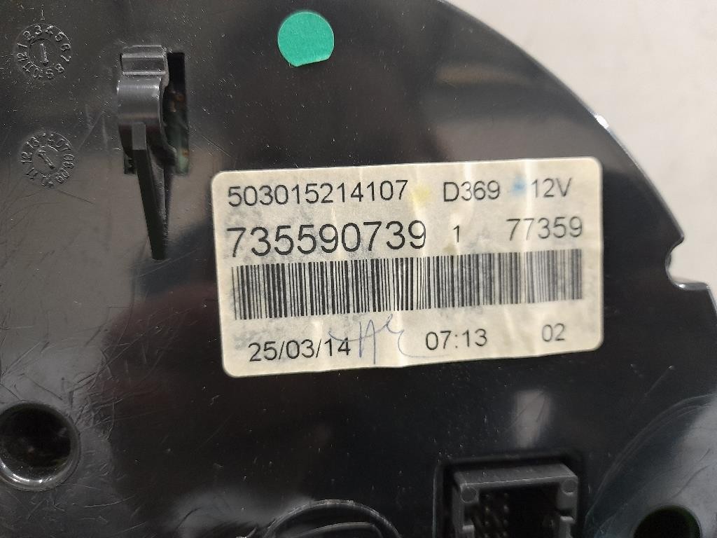 Quadro Strumenti 735590739 Fiat 500 II 2008