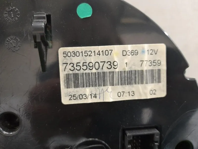 Quadro Strumenti 735590739 Fiat 500 II 2008