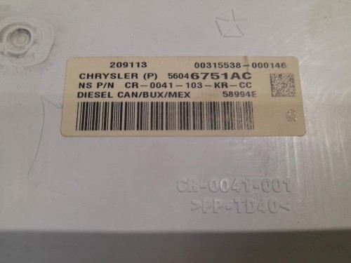 Quadro Strumenti 56046751AC Fiat Freemont 2011