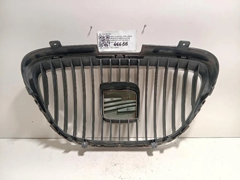 Griglia DI Ventilazione Paraurti ANT 5P0 853 654 Seat Altea XL 5P5 2004