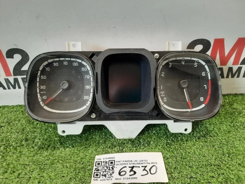 Quadro Strumenti 51945592 Fiat Panda III 2012