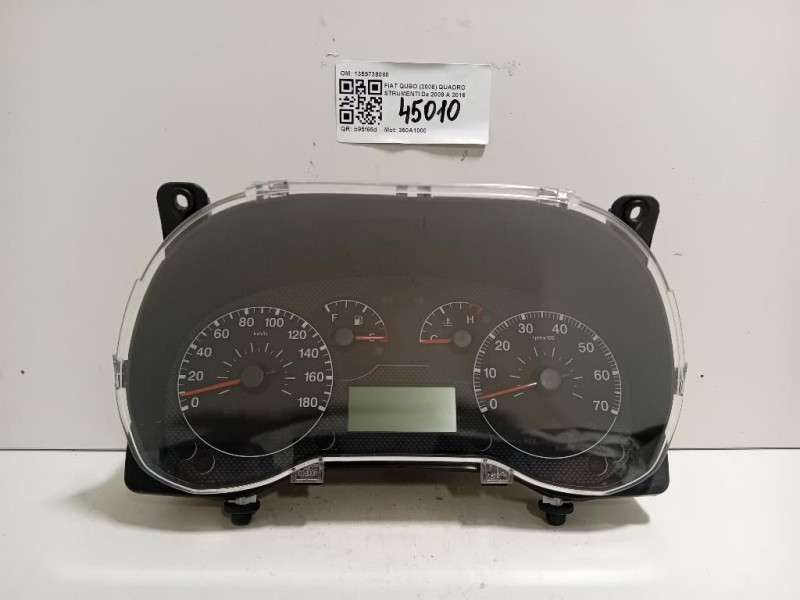 Quadro Strumenti 1359738080 Fiat QUBO 2008