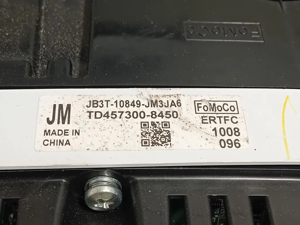 Quadro Strumenti JB3T-10849-JM Ford Ranger IV 2019