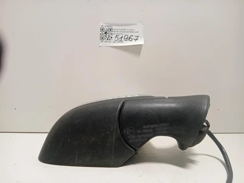 Retrovisore Esterno ANT DX 40056402 5 FILE Dacia Duster I 2014