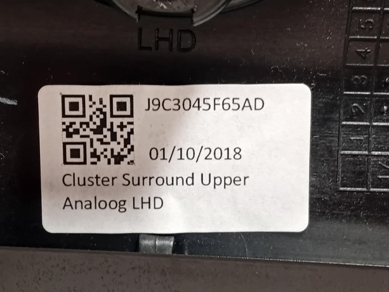 Quadro Strumenti J9C310849EE Jaguar E-pace 2017