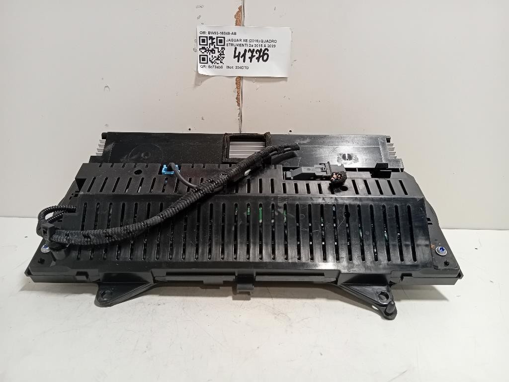 Quadro Strumenti BW93-16849-AB Jaguar XE 2015