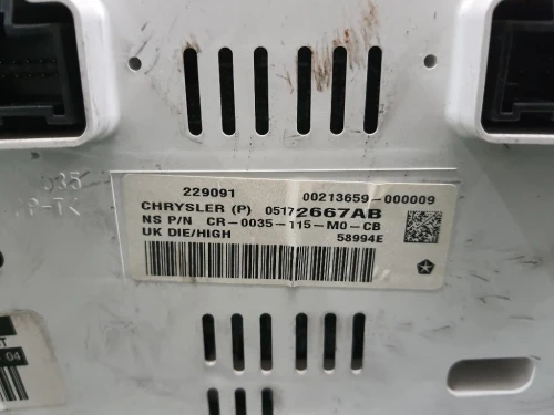 Quadro Strumenti 05172667AB Jeep Patriot 2007