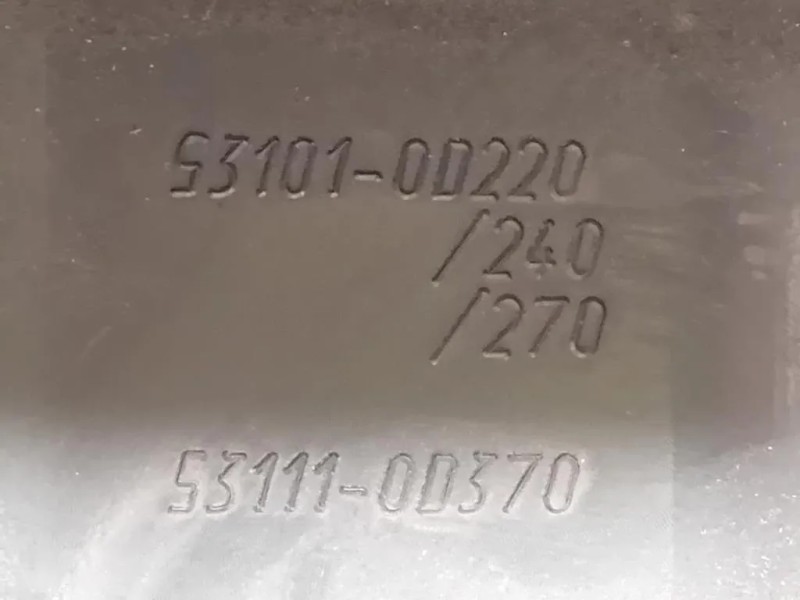 Griglia DI Ventilazione Paraurti ANT 53101-0D220 Toyota Yaris IV 2012