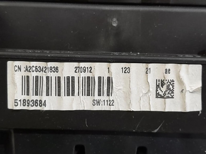 Quadro Strumenti Lancia Ypsilon III 2015