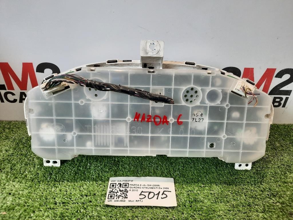 Quadro Strumenti GAJ755471F Mazda 6 II SW 2008