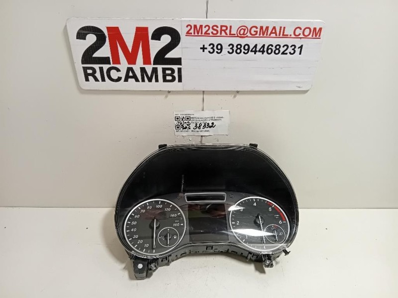 Quadro Strumenti A2469006211 Mercedes Classe B W246 2012