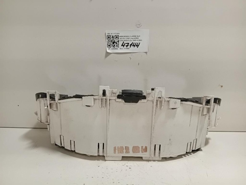 Quadro Strumenti 81 117 916 Mercedes Classe SLK R170 1997