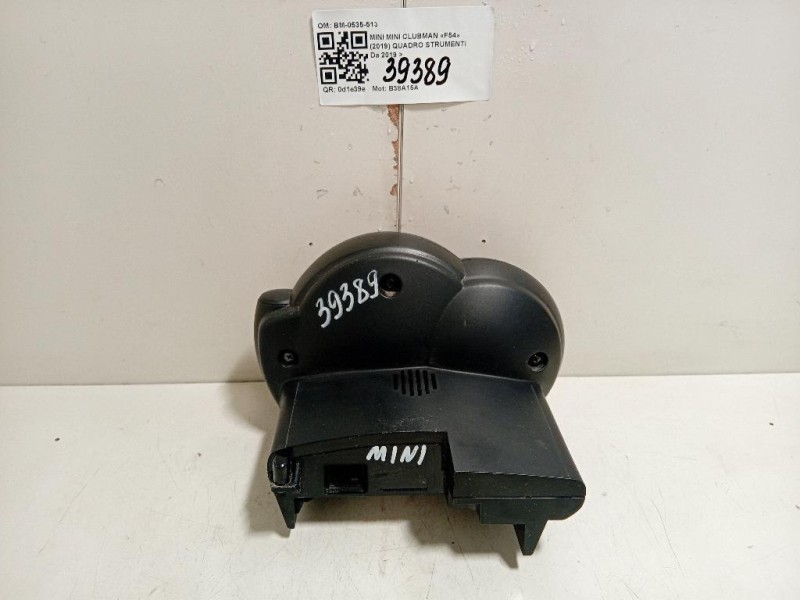 Quadro Strumenti BM-0535-513 Mini MINI Clubman F54 2019