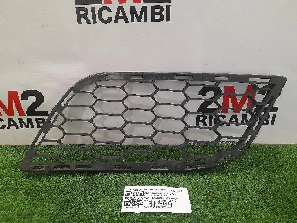 Griglia DI Ventilazione Paraurti ANT DX GRIGLIA ANT DX GIULIETTA 156085891 Alfa Romeo Giulietta 2010