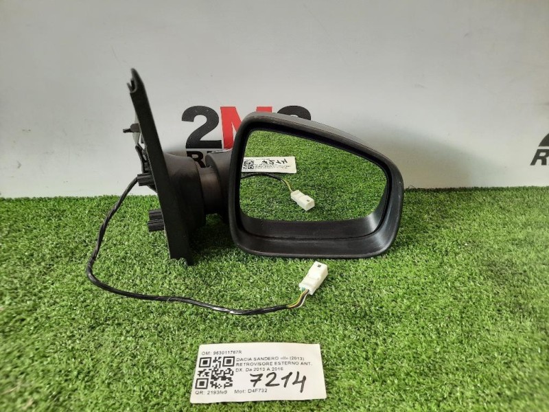 Retrovisore Esterno ANT DX 963011787R Dacia Sandero II 2013