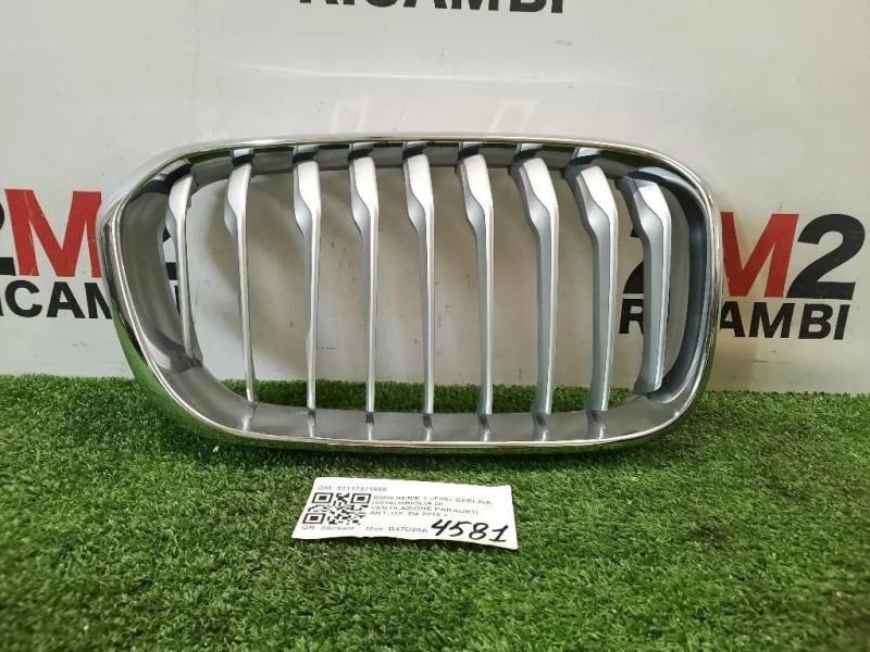 Griglia DI Ventilazione Paraurti ANT DX 51117371688 DESTRO Bmw Serie 1 F20 Berlina 2015