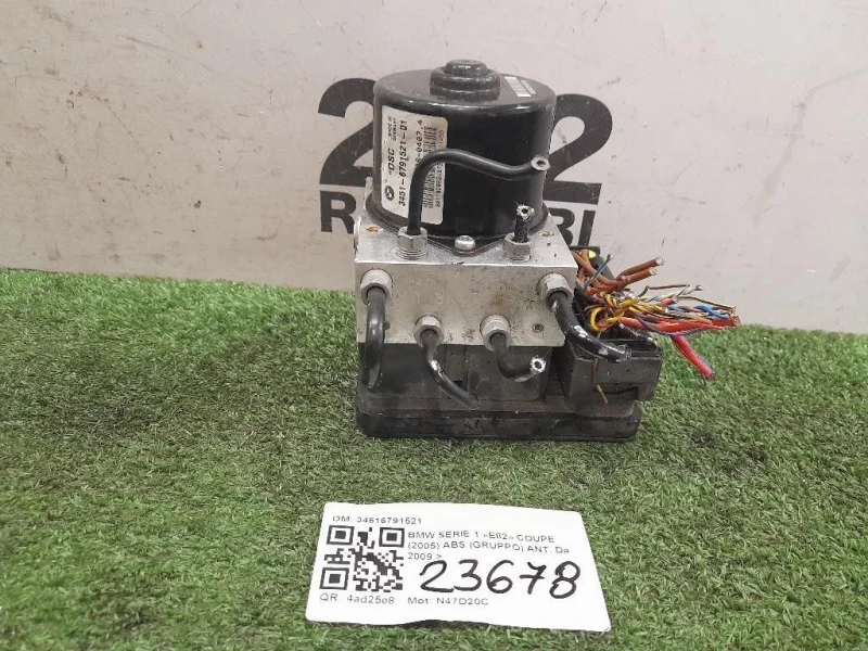 ABS Gruppo ANT 34516791521 Bmw Serie 1 E82 Coupe 2005