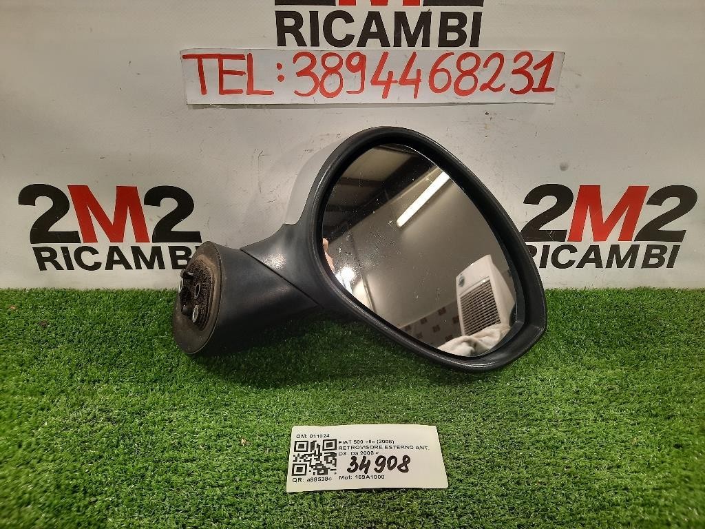Retrovisore Esterno ANT DX 011024 Fiat 500 II 2008