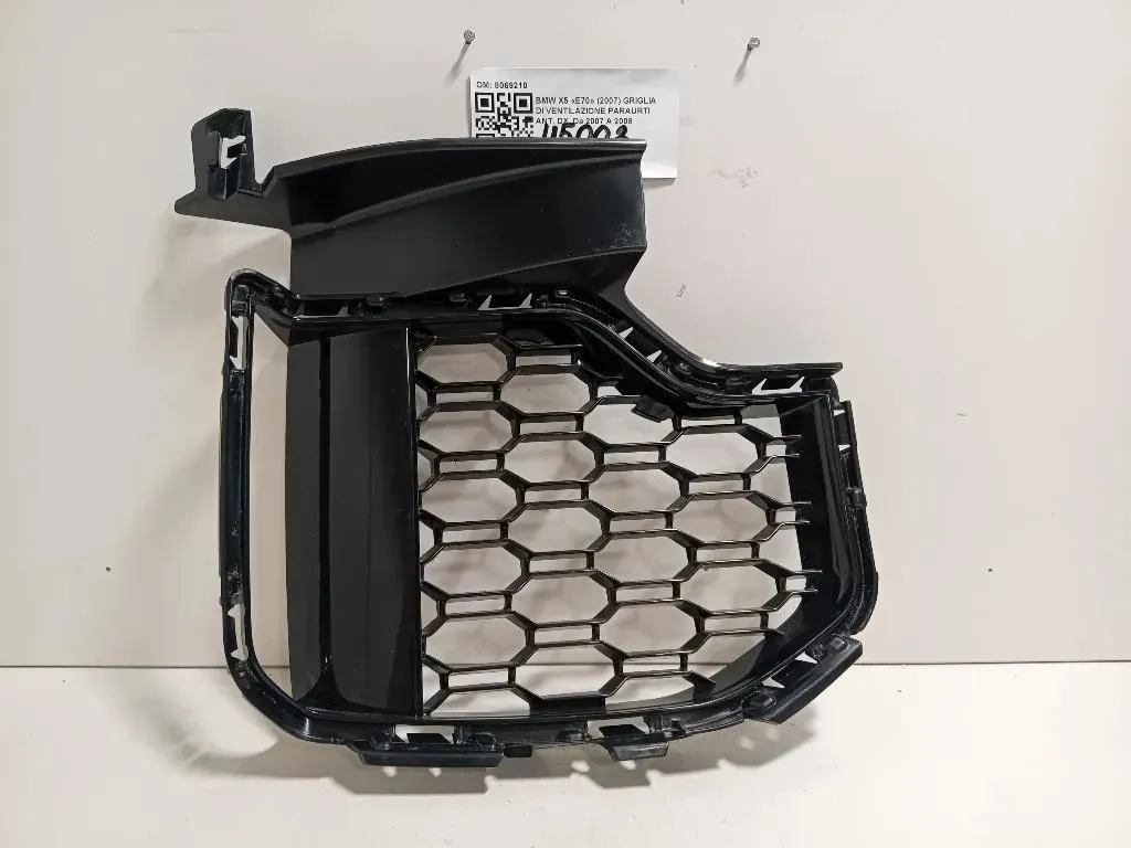 Griglia DI Ventilazione Paraurti ANT DX 8069210 Bmw X5 E70 2007