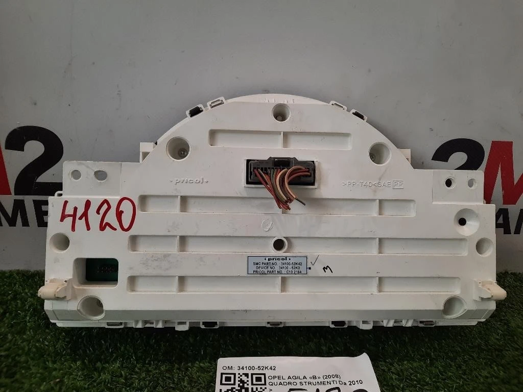 Quadro Strumenti 34100-52K42 Opel Agila B 2008