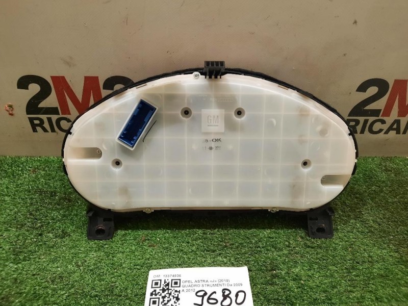 Quadro Strumenti 13374936 Opel Astra J 2010