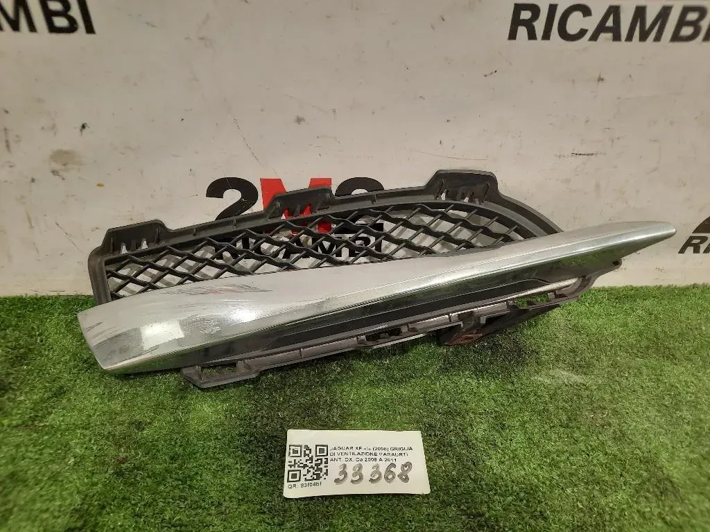 Griglia DI Ventilazione Paraurti ANT DX Jaguar XF I 2008