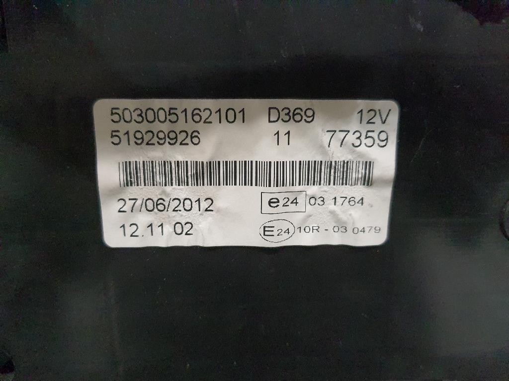 Quadro Strumenti 51929926 Opel Combo D 2012