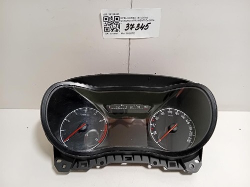 Quadro Strumenti 39129453 Opel Corsa E 2014