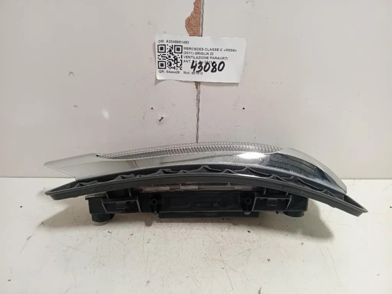 Griglia DI Ventilazione Paraurti ANT DX A2048851453 Mercedes Classe C W204 2011