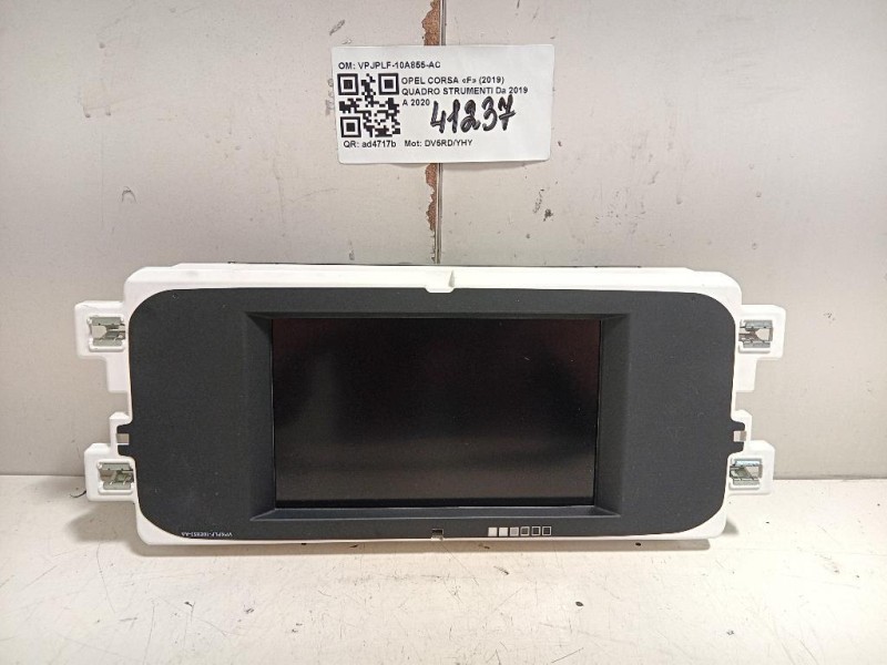 Quadro Strumenti VPJPLF-10A855-AC Opel Corsa F 2019