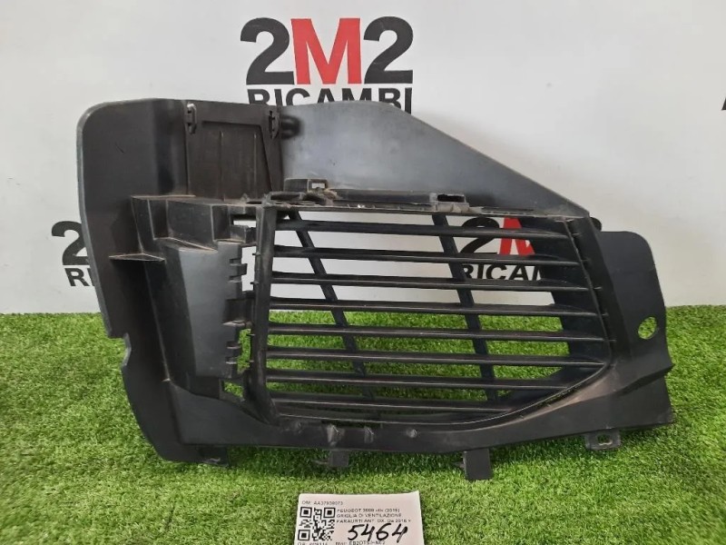 Griglia DI Ventilazione Paraurti ANT DX AA37938073 DX Peugeot 3008 II 2016