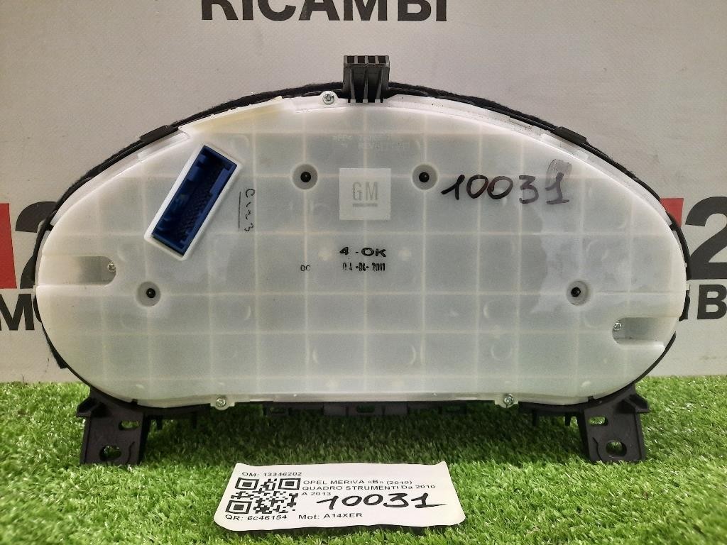 Quadro Strumenti 13346202 Opel Meriva B 2010