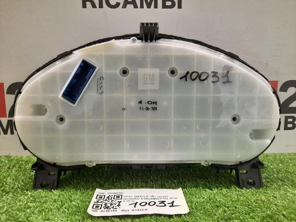 Quadro Strumenti 13346202 Opel Meriva B 2010