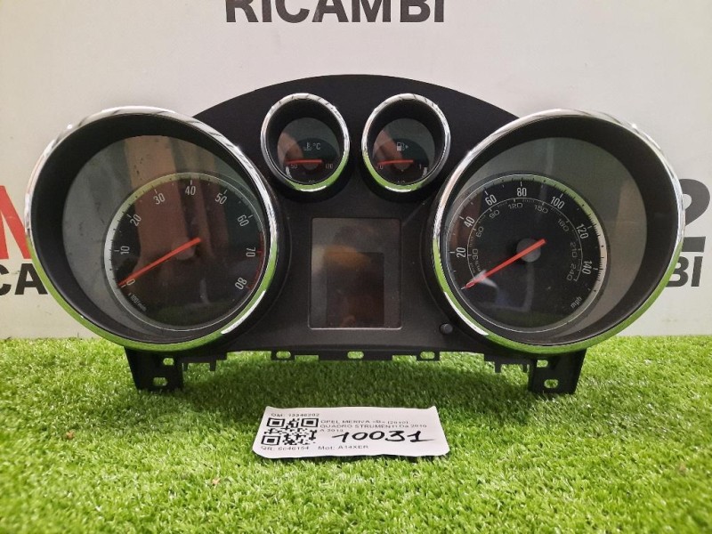 Quadro Strumenti 13346202 Opel Meriva B 2010