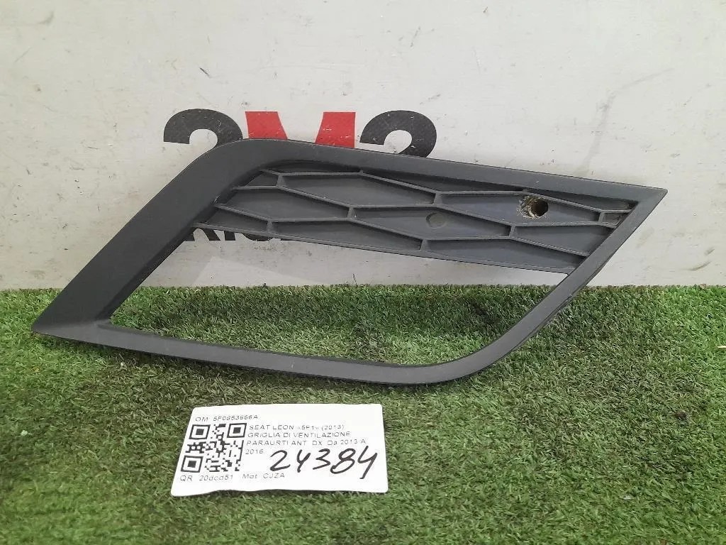 Griglia DI Ventilazione Paraurti ANT DX 5F0853666A DX Seat LEON 5F1 2013