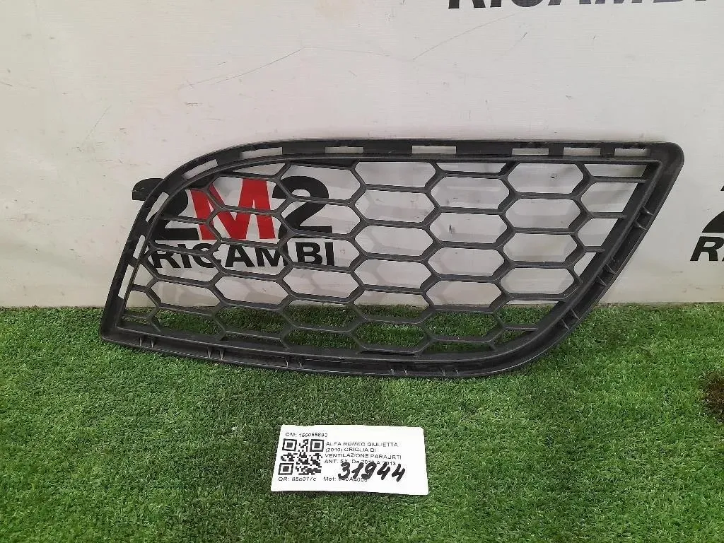Griglia DI Ventilazione Paraurti ANT SX 156085893 Alfa Romeo Giulietta 2010
