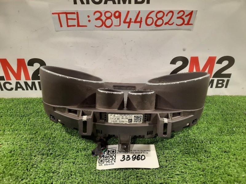 Quadro Strumenti 654663731 Opel Mokka 2013