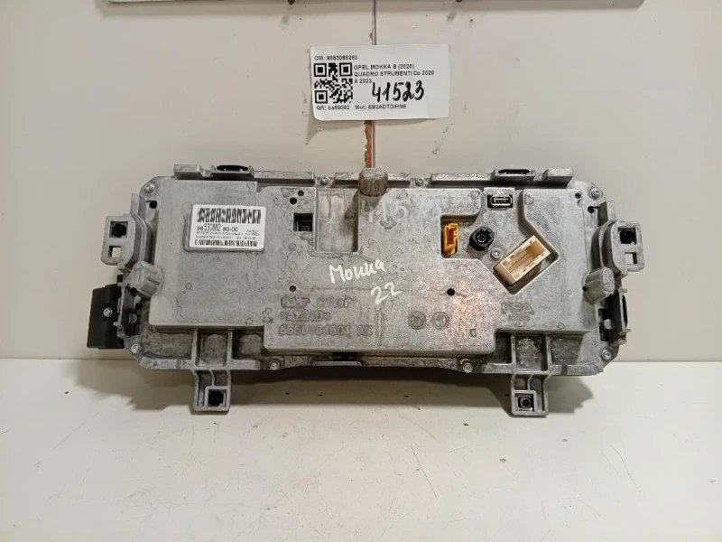 Quadro Strumenti 9853088280 Opel Mokka B 2020