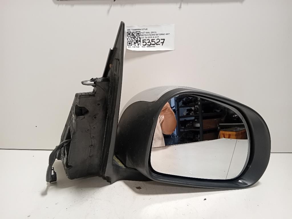 Retrovisore Esterno ANT DX 735558564 5 FILE Fiat 500L 2013