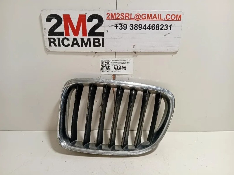Griglia DI Ventilazione Paraurti ANT SX 51117303755 Bmw X1 E84 2010