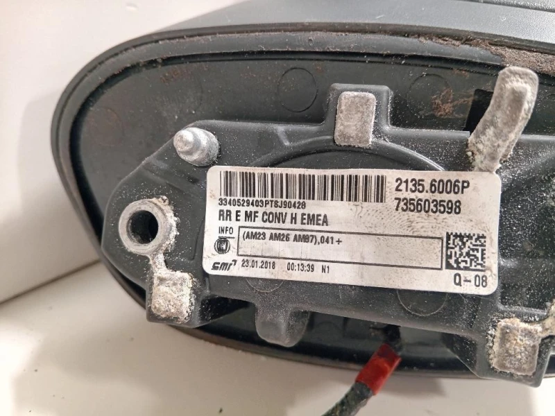 Retrovisore Esterno ANT DX 735603598 Fiat 500X 2015