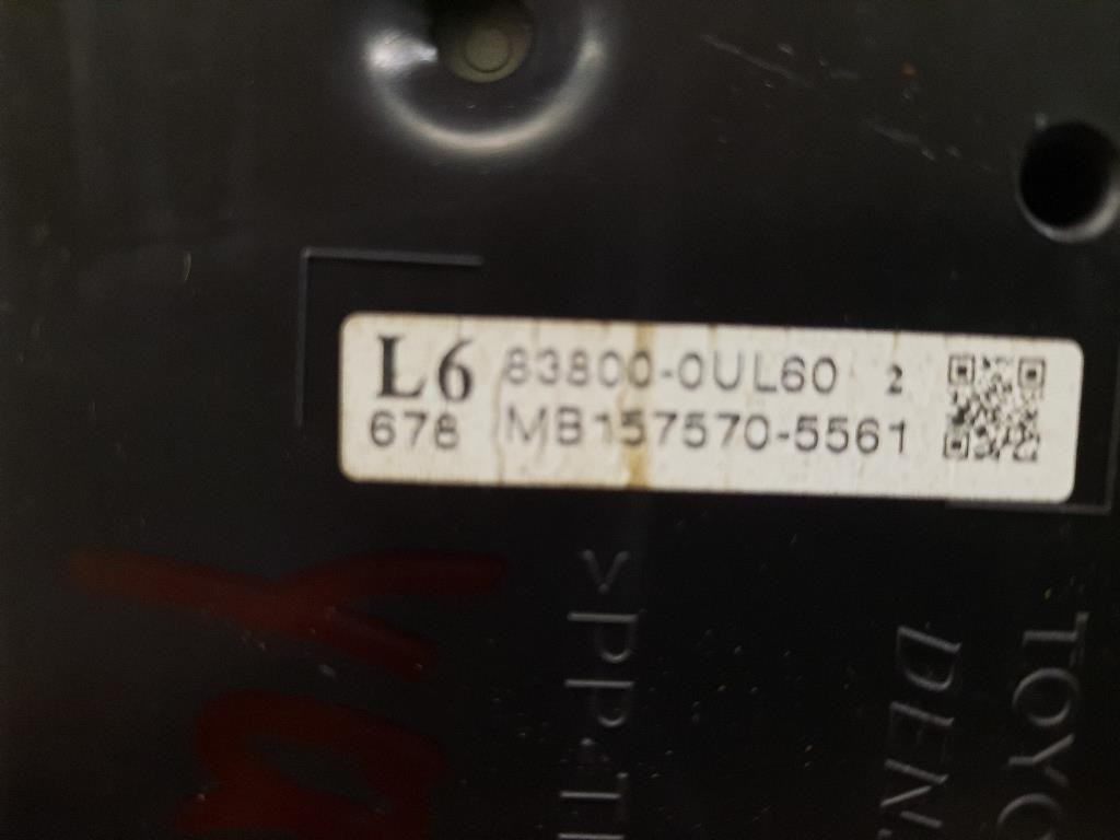 Quadro Strumenti 838000UL60 Toyota Yaris IV 2014