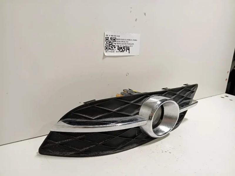 Griglia DI Ventilazione Paraurti ANT SX A1698852922 Mercedes Classe A W169 2008