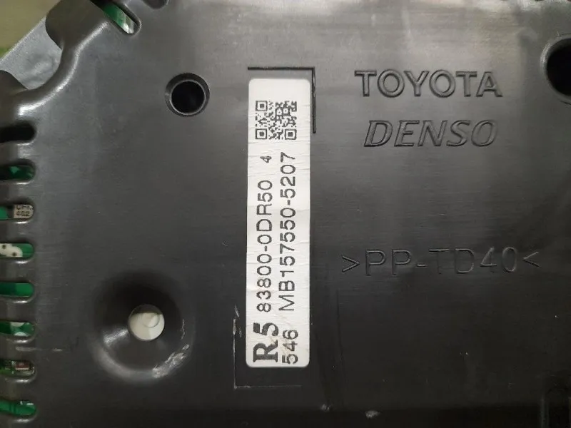 Quadro Strumenti 838000DR50 Toyota Yaris IV 2014