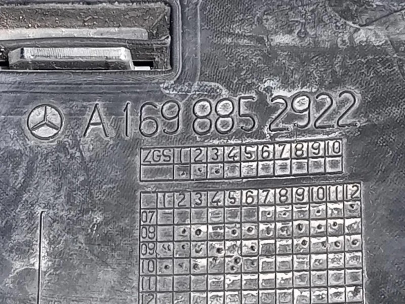 Griglia DI Ventilazione Paraurti ANT SX A1698852922 Mercedes Classe A W169 2008